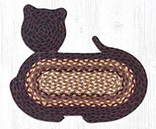Cat and Fish Braided Rugs