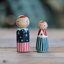 Patriotic Figurines