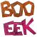 Eek/Boo Sign, by Raz Imports.