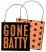 Gone Batty Box Sign Plaque, by Primitives by Kathy