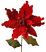 Red Poinsettia Pick, by Raz Imports.