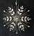 Jeweled Snowflake Ornament, by Raz Imports.