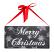 Merry Christmas Chalk Box Sign, by Primitives by Kathy