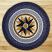 Compass Braided Jute Round Rug, by Capitol Earth Rugs.
