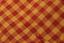 Burgundy check fabric detail