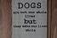 Dogs Make Our Lives Whole Dishtowel, by India Home Fashions.
