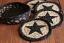 Black Star Braided Jute Coaster Set, by Capitol Earth Rugs