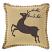 Prancer reindeer pillow