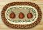Harvest Pumpkin Braided Jute Tablemat, by Capitol Earth Rugs