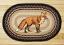 Fox Oval Patch Braided Rug, by Capitol Earth Rugs