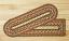 Honey, Vanilla, and Ginger Braided Jute Stair Tread, by Capitol Earth Rugs