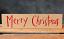 Merry Christmas Hand-Lettered Wooden Sign, by Our Backyard Studio in Mill Creek, WA