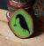 Crow with Shamrock Hand-painted Wood Slice Ornament, by Our Backyard Studio in Mill Creek, WA. 