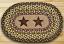 Gold Stars Braided Placemat, by Capitol Earth Rugs