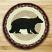 Cabin Bear Braided Tablemat, by Capitol Earth Rug