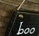 Boo Wood Sign, by Our Backyard Studio in Mill Creek, WA