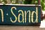 Surf, Sun, Sand Wood Sign