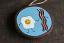 Bacon and Eggs Wood Slice Ornament