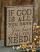 God Vintage Standing Box Sign, a Barbara Lloyd design for The Hearthside Collection.