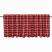 Braxton Red Plaid Cafe Curtains (24 inch), by VHC Brands