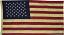 Large Tea Dyed American Flag