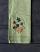 Split Pea Green Acorn Embroidered Guest Towel, by Tag.