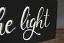 Be the Light Hand Lettered Wood Sign