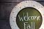 Welcome Fall with Leaves Plate