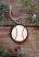 Baseball Hand-painted Wood Slice Ornament