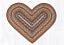 Honey, Vanilla & Ginger Braided Heart Rug