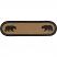 Answer the call of the wild with the rugged but stylish Wyatt Bear 48 inch Braided Table Runner . An icon of American timberlands, two bears are stenciled into the jute over solid dark tan.
