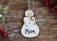 Custom Family Member Snowman Ornament 
