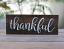 Thankful Hand Lettered Sign