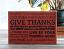 Give Thanks Box Sign, by Primitives by Kathy