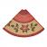 Poinsettia Jute 50 inch Tree Skirt by VHC Brands at The Weed Patch