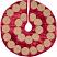 Memories Red Mini 21 inch Tree Skirt by VHC Brands at The Weed Patch
