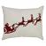 Santa Sleigh Pillow 14x18 by VHC Brands at The Weed Patch