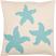 Three Starfish Pillow 18x18 by VHC Brands at The Weed Patch