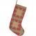 Dolly Star Red Patch 20 inch Stocking by VHC Brands at The Weed Patch