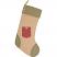 Dolly Star Red Pocket 20 inch Stocking by VHC Brands at The Weed Patch