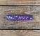 Be Nice Mini Stick Sign with Flowers