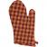 Burgundy Star Oven Mitt by VHC Brands at The Weed Patch