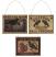Old Crow Sign Ornaments (Set of 3)