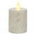 Rustic White 2.5 x 4 inch Timer Pillar Candle