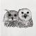 2 Owls Luncheon Paper Napkins