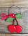 Cherries Personalized Ornament