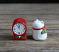 Mouse & Clock Salt and Pepper Shaker Set, by Tag