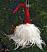 Angora Santa Gnome Ornament