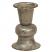 3 inch Pewter Look Alette Candle Holder