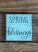 Spring Blessings Shelf Sitter Sign